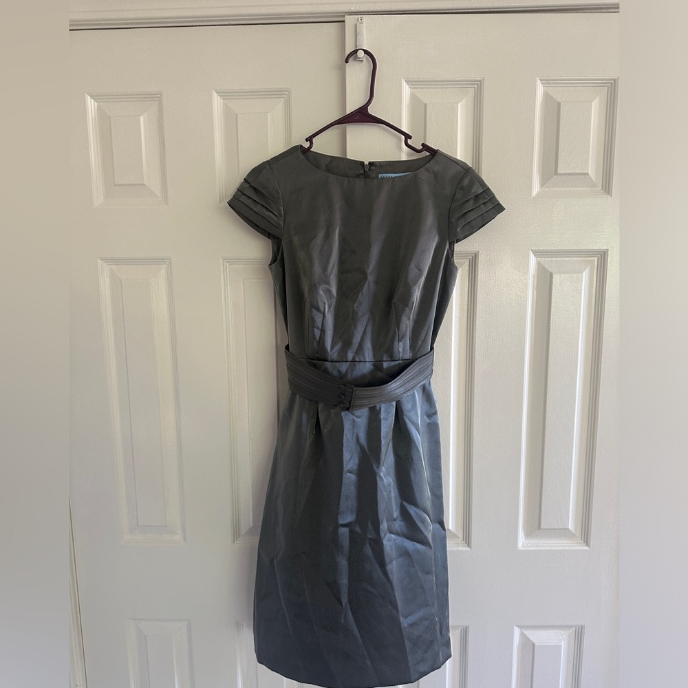 Antonio Melani size 2 dress. Metallic grey. Never worn